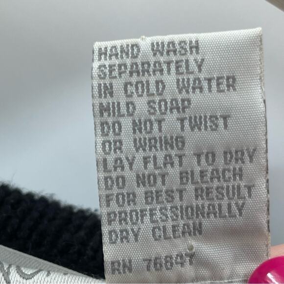 Nomadic Traders Grandmacore Full Zip Ramie Blend Knit Normcore Sweater Medium - Picture 9 of 9